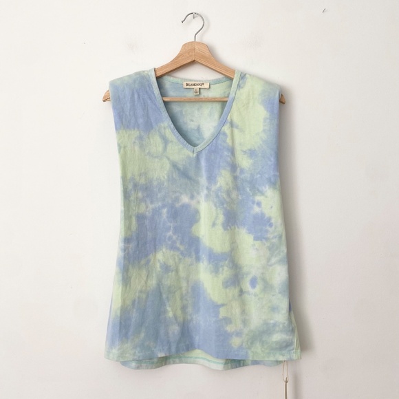 Blank NYC tie dye shoulder pad tee - Picture 3 of 6
